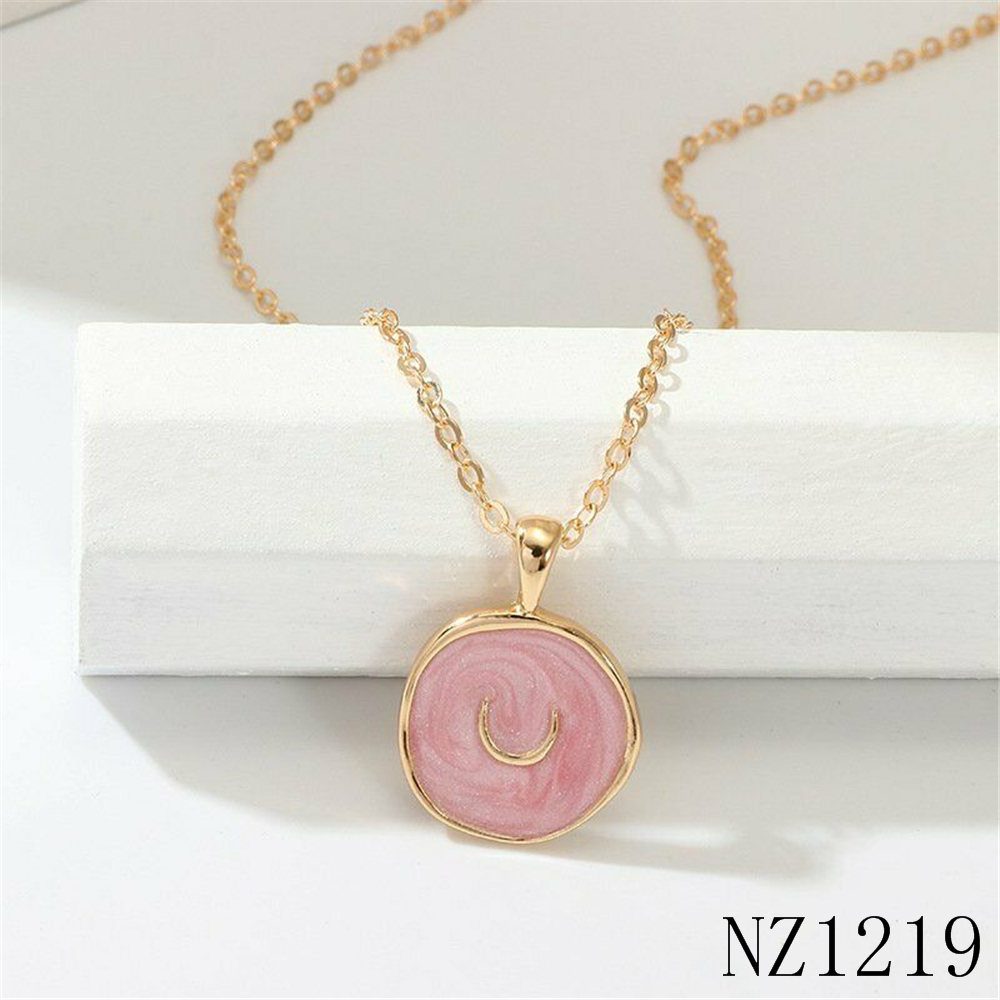 Dây chuyền hình mặt trăng và ngôi sao phong cách cổ điển cho phái nữ
