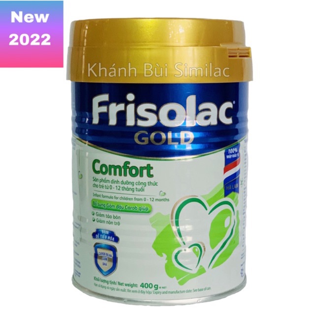 DATE MỚI - Sữa bột Frisolac Comfort 400g