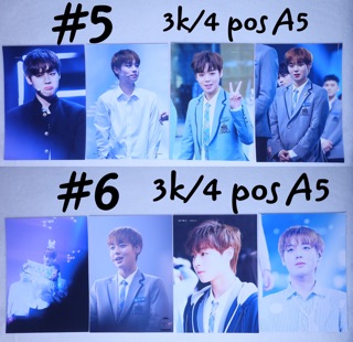 (Có sẵn) Sale poster A5 Jihoon / Daniel