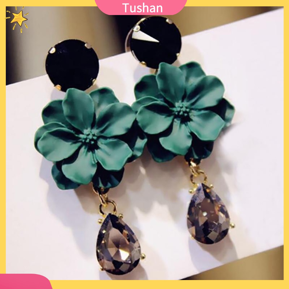 Hoa tai dáng dài phong cách vintage dành cho nữ