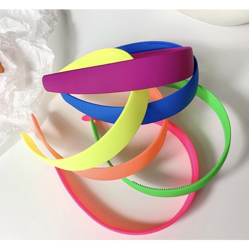 Bờm nhựa mầu Neon cá tính