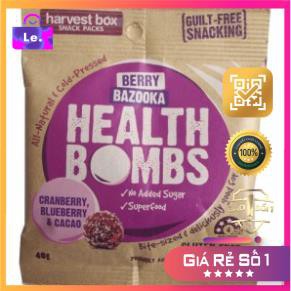 [BÌNH ỔN GIÁ] Hạt dinh dưỡng mix trái cây sấy Health Bombs Berry Bazooka Snack Harvest Box - 40g