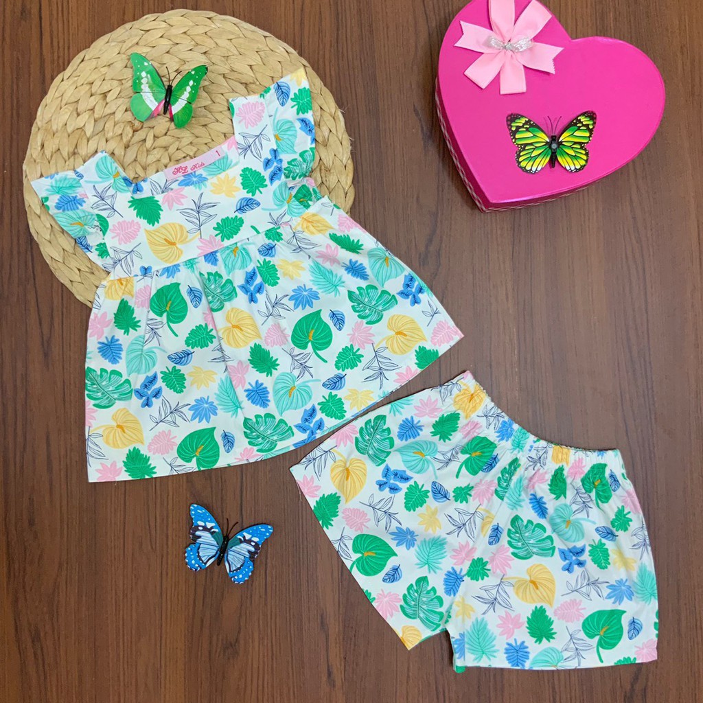 (10-19KG) BỘ KATE LỤA HÀN QUẦN ĐÙI CÁNH TIÊN CHO BÉ NHIỀU MÀU SẮC MẪU MỚI