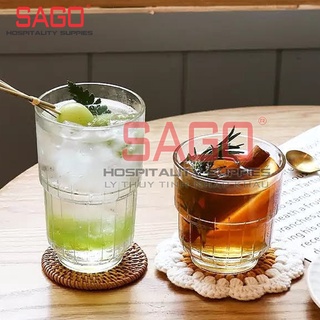 Ly Thủy Tinh Libbey TarQ Rock 266ml , Thủy Tinh Cường Lực Cao Cấp
