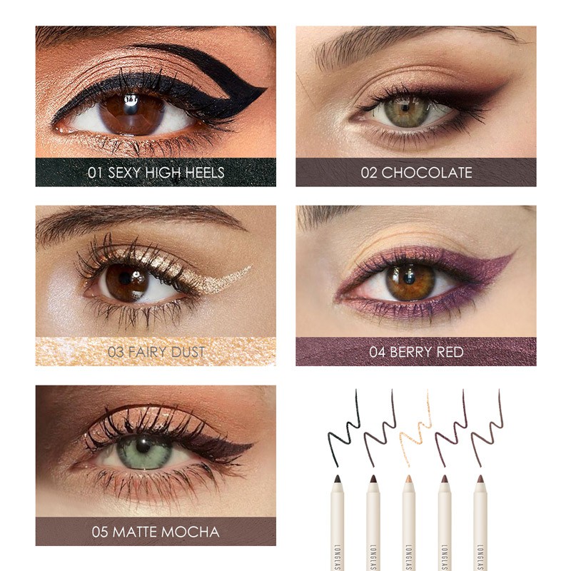 Bút kẻ mắt trang điểm FOCALLURE lâu trôi chống nước tiện dụng 0.45g YKD HB
