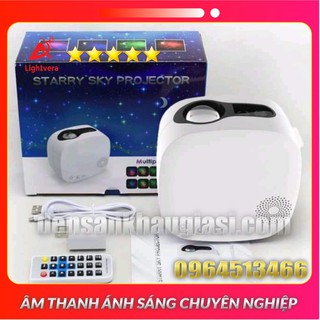 Đèn Thiên Hà Bầu Trời Sao 7 Màu Có Loa Bluetooth Trang Trí Phòng Ngủ Phòng Bay Lightvera