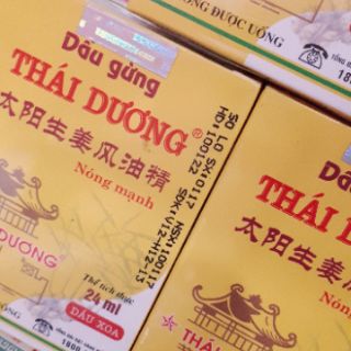 DẦU GỪNG THÁI DƯƠNG 24 ML