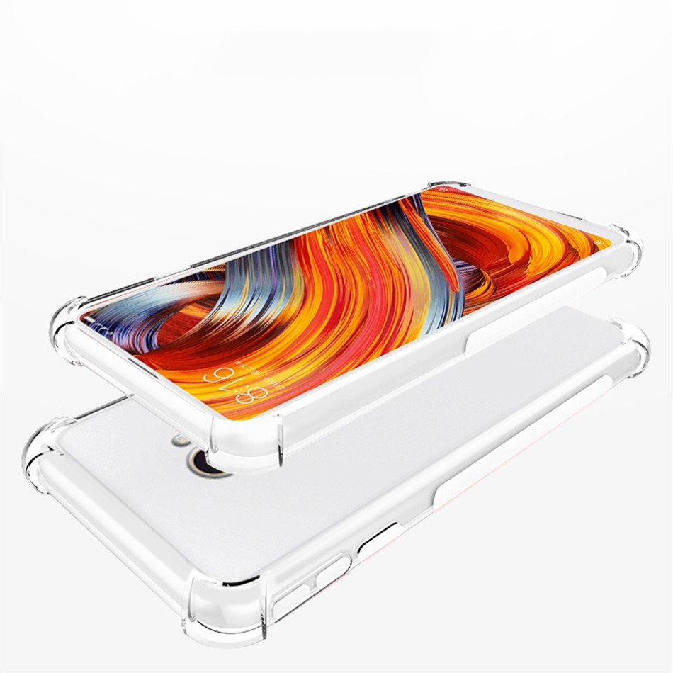 For Xiaomi Mi Mi Poco X3 NFC A2 A1 Mix 2S 2 8 SE Redmi 6 Note 5 S2 5A Prime 4X Max 3 2 5s Plus Case Clear Soft Silicone TPU Shockproof Phone Cover