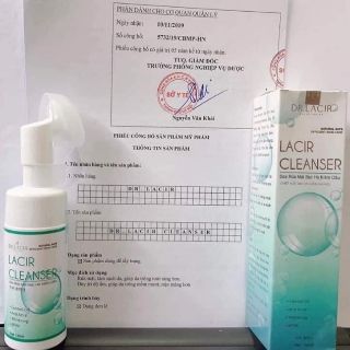 [ HÀNG CHÍNH HÃNG] Sữa rửa mặt kiềm dầu của Dr.Lacir