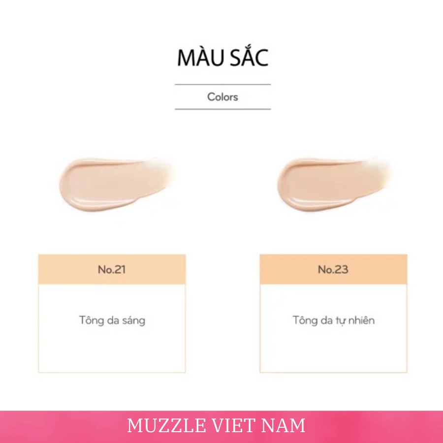 [Tặng Mặt Nạ Harana Trị Giá 25k] Phấn nước Missha Velvet Finish Cushion SPF50+ PA+++ Màu Đỏ 2 Tone Màu | BigBuy360 - bigbuy360.vn