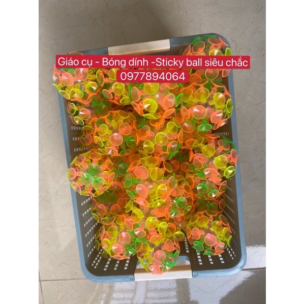 Giáo cụ dạy học ❤️ BÓNG DÍNH SIÊU CHẮC ( STICKY BALL)