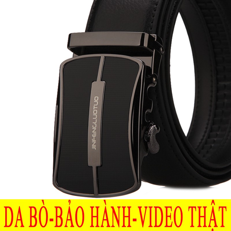 [VIDEO THẬT - DA BÒ] Bảo Hành 1 Năm - Dây Nịt Thắt Lưng Nam Da Bò Thật Cao Cấp - R12