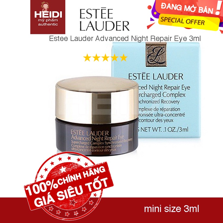 [Hàng showroom] Estee Lauder Advanced Night Repair Eye 3ml – Kem dưỡng phục hồi vùng da mắt