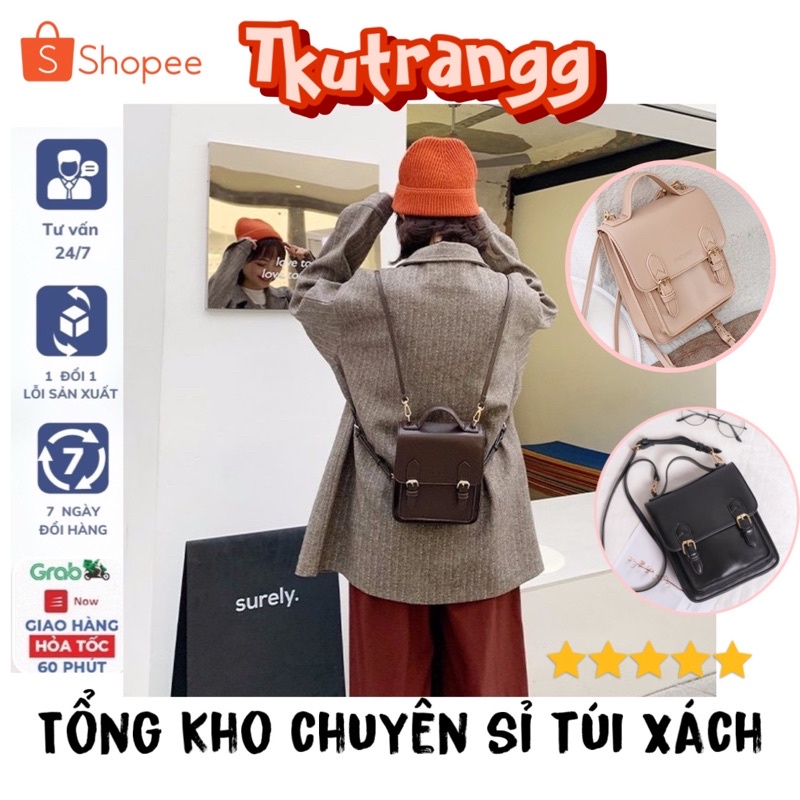 🎁(quà tặng 0d) Balo nhỏ nữ mini đi chơi, du lịch đi học phong cách hàn quốc hottrend 2022💚 tkutrang bag store 💚