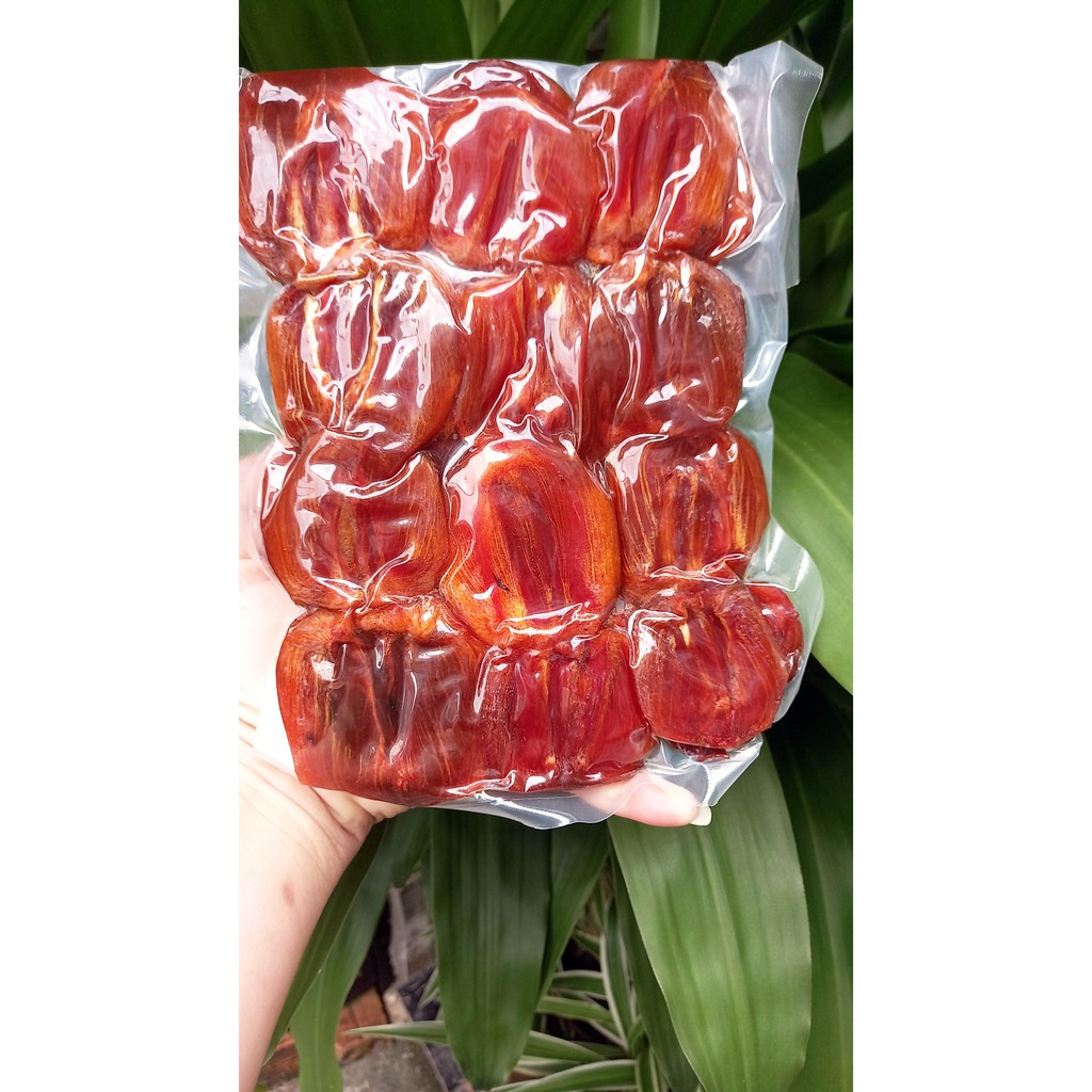 Gói 500gr Hồng trứng chẻ sấy dẻo nguyên chất - Food by Mama