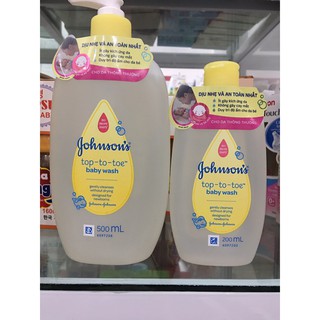 Sữa tắm johnson's baby 200ml, 500ml