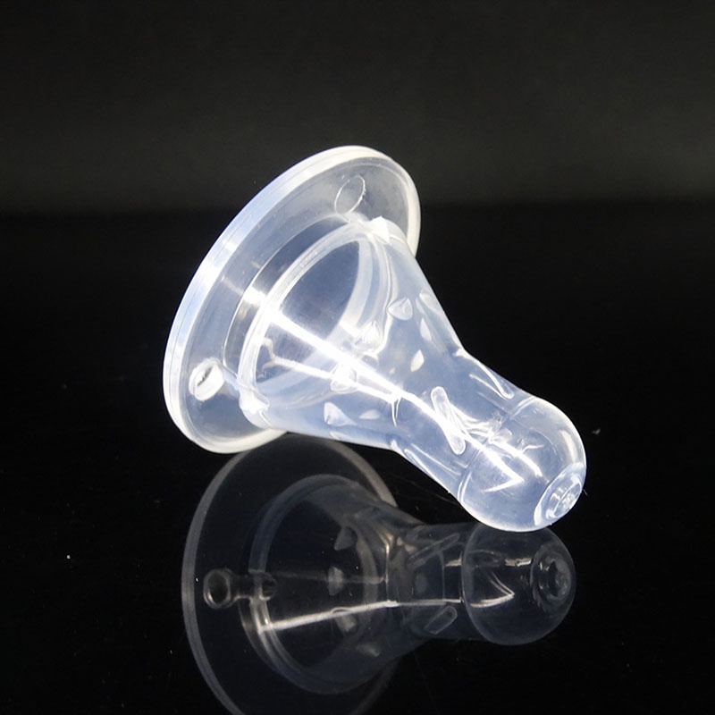 Đầu ti giả bằng silicon cho bình sữa em bé tiện lợi