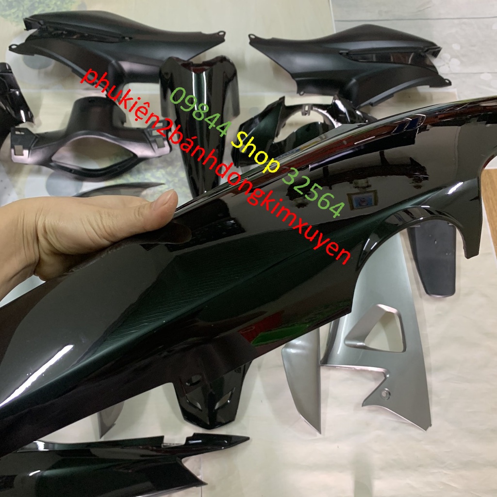 Fuil dàn áo xe WAVE S 100 MÀU ĐEN -WAVE RS-WAVE A 100-wave 50cc -LOẠI ĐẸP