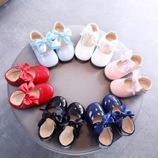 Giày búp bê bé gái - giày búp bê đính nơ xinh xắn cho bé gái 1-6 tuổi