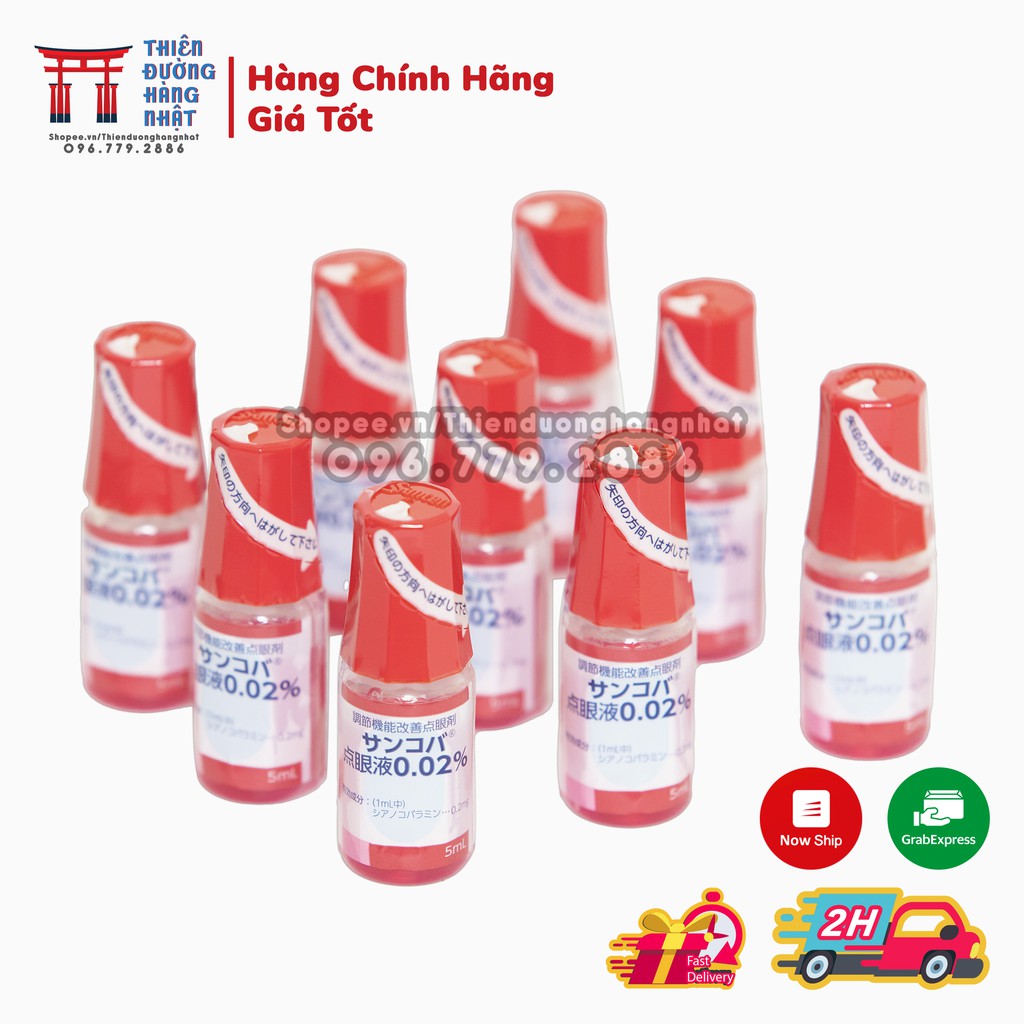 Nhỏ mắt cận thị Sancoba Nhật Bản 5ml