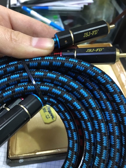 Cặp dây AV Audio 1,8m hãng JSJ chính hãng nhập khẩu. Sale còn 280k