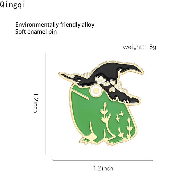 Ghim cài áo MISS ZOE hình ếch hoạt hình dễ thương