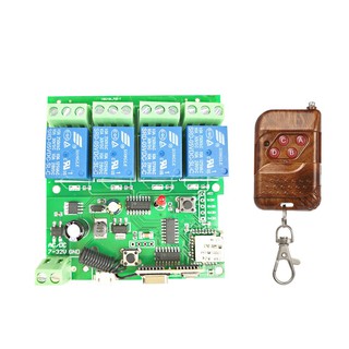 Công tắc điều khiển thông minh sonoff 433mhz 4ch dc