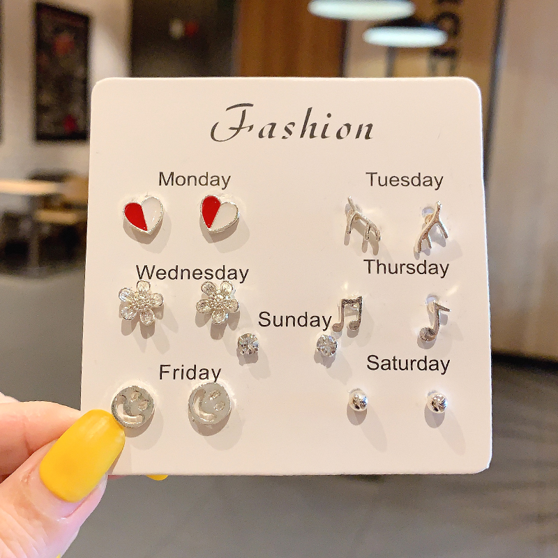 Bộ Khuyên Tai Nhỏ Đơn Giản Phong Cách Hàn Quốc Mới 2022