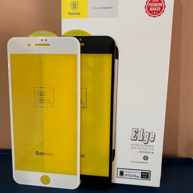Kính cường lực 3D chính hãng Baseus iPhone 7plus /8 plus