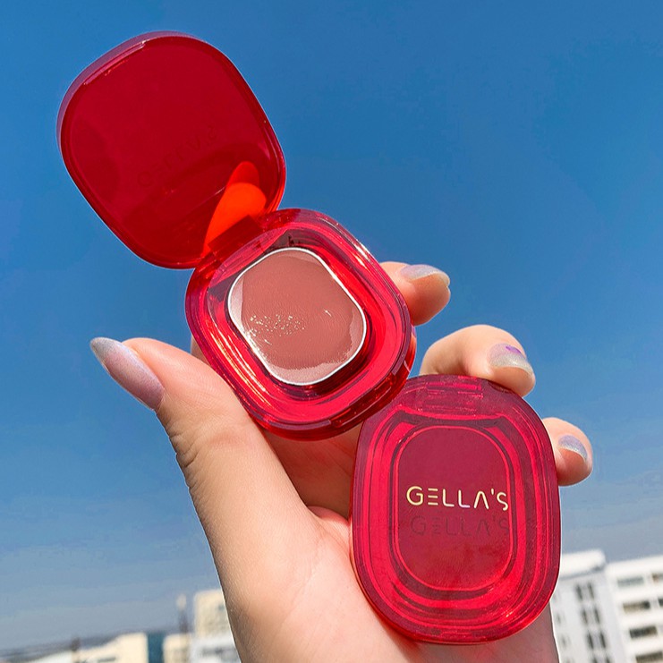 Son dưỡng môi dạng hũ Gella's Pot Lip tặng kèm cọ đánh son môi Senbeauty | BigBuy360 - bigbuy360.vn