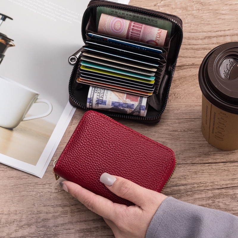 Ví MiNi mẫu suông da PU sang xịn giá rẻ nhiều ngăn cực Hot
