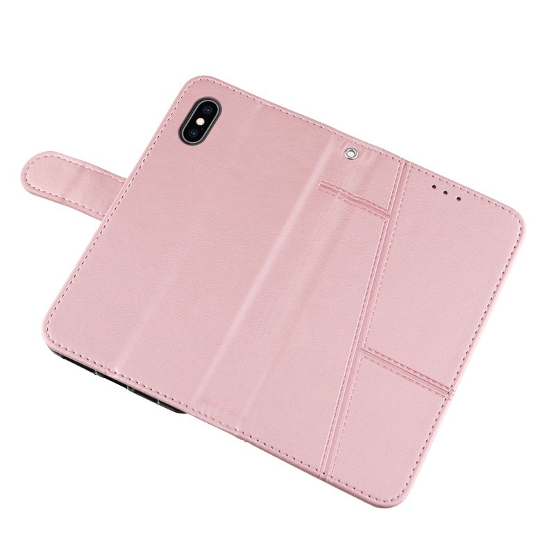 Bao da PU nam châm hình chiếc ví có ngăn đựng thẻ sang trọng cho iPhone XR XS Max 12 Pro Max 11 Pro Max 7 Plus 8 Plus