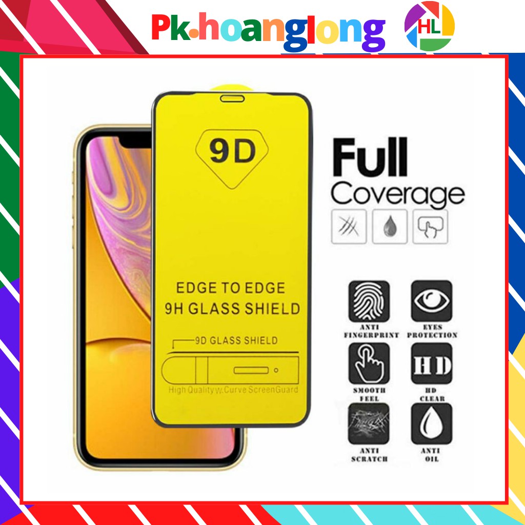 Kính cường lực iphone 21D full màn 5/5s/6/6s/7/7plus/8/8plus/plus/x/xr/xs/11/12/pro/max/12mini/13mini/13pro max/12promax