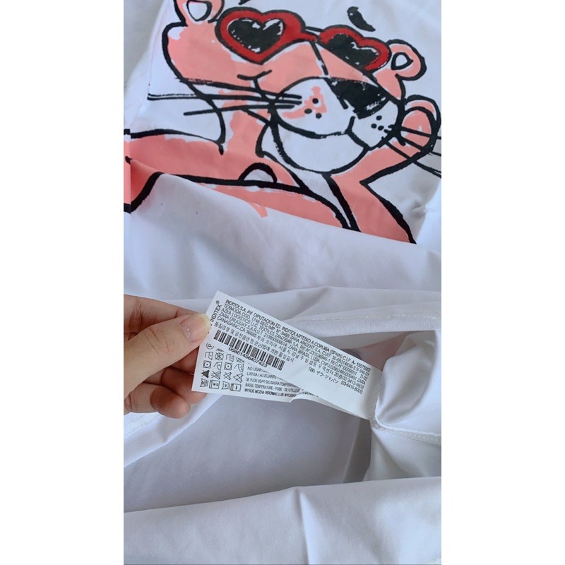 Áo phông Zara PINK PANTHER