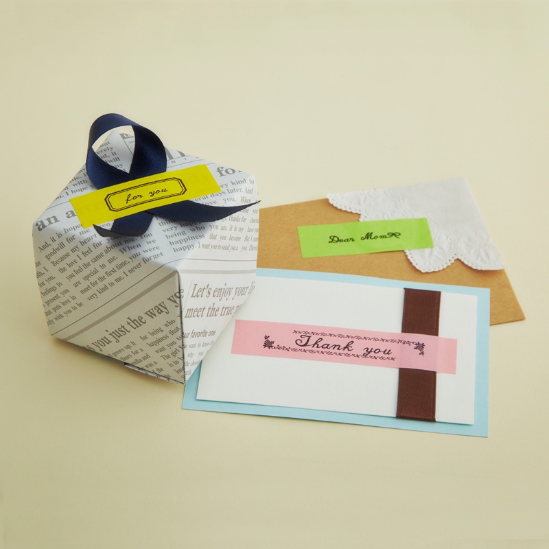 Máy in nhãn King Jim Tepra Lite LR5E màu xanh dương - In tem nhãn dán trên tài liệu, giấy tờ ... để trang trí, ghi chú