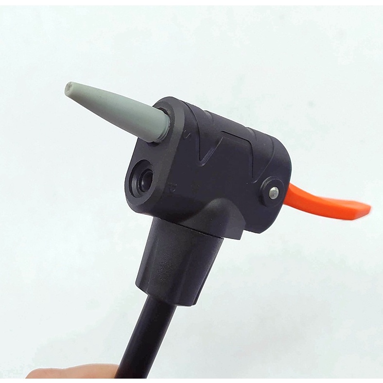 Bơm đạp chân đứng có đồng hồ 10 cân hơi C-Mart L0009