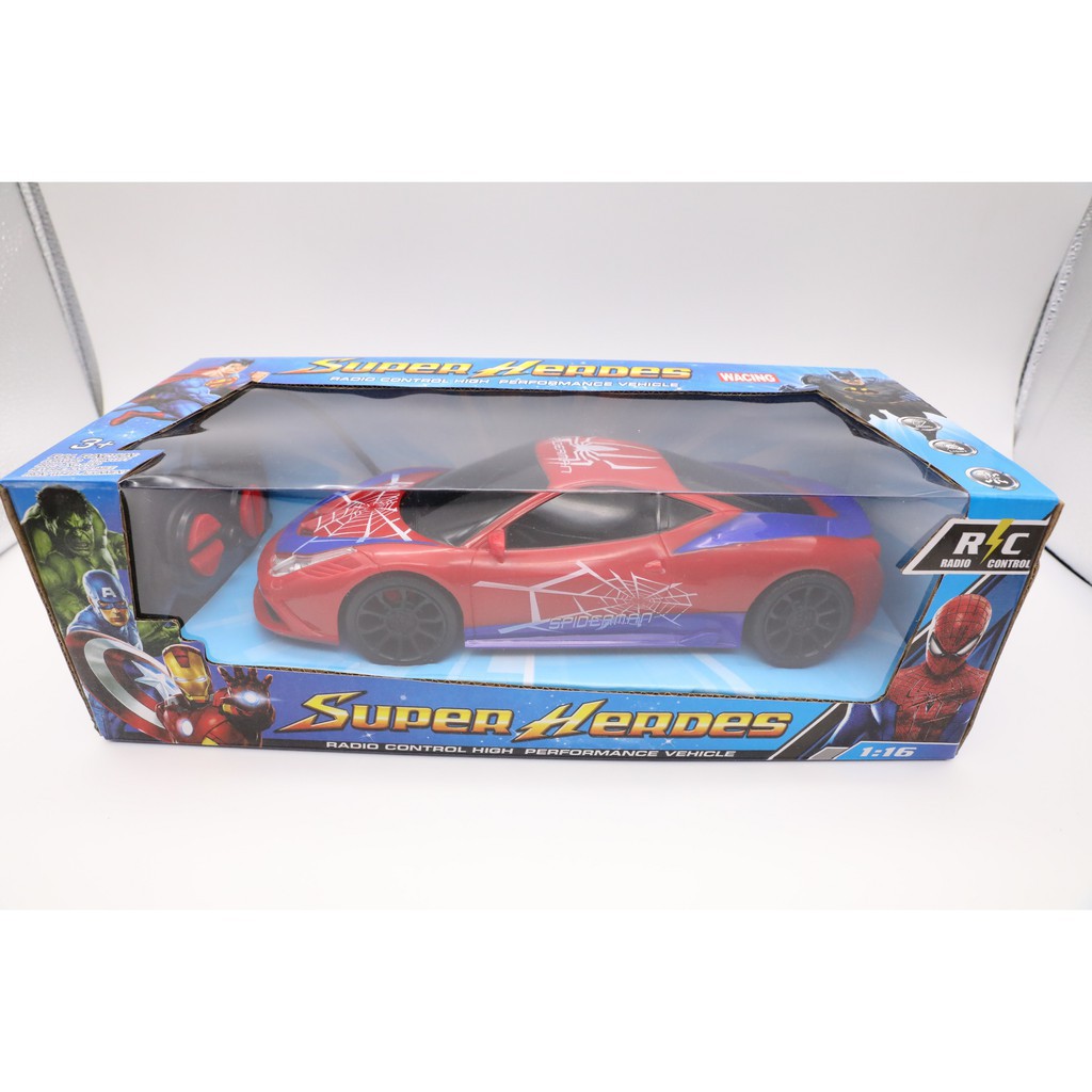 Xe điều khiển người nhện spiderman