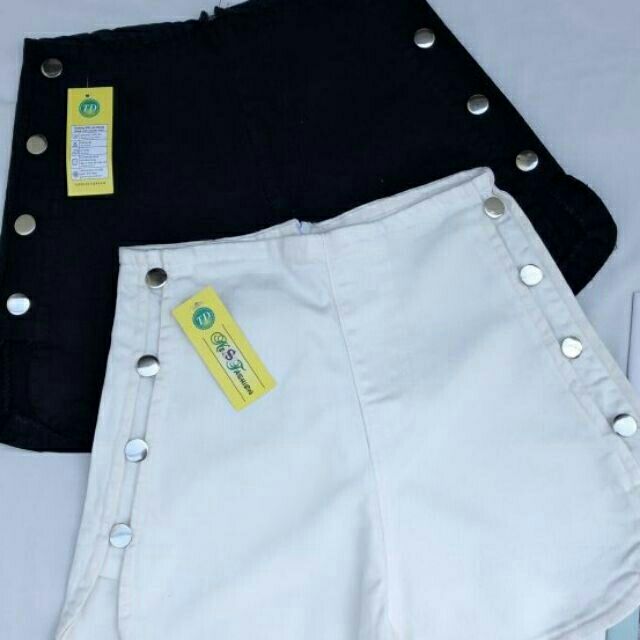 Quần Shorts kaki bắn nút lưng cao co giãn. ( HÌNH THẬT 100%)