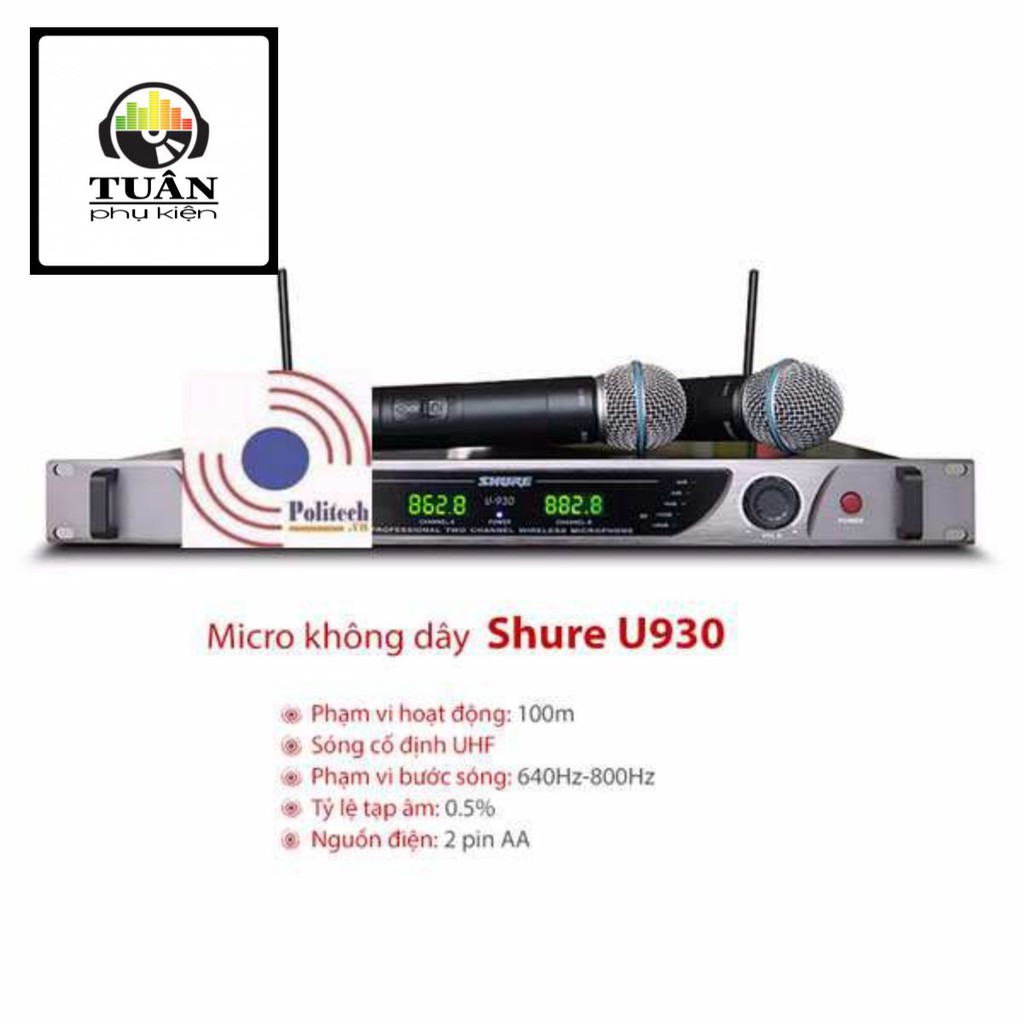 Micro Shure U930