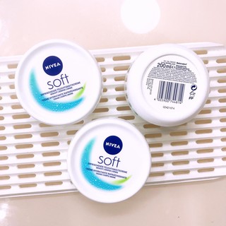 Kem dưỡng ẩm Nivea Soft,200ml, Đức, kem dưỡng da mùa đông
