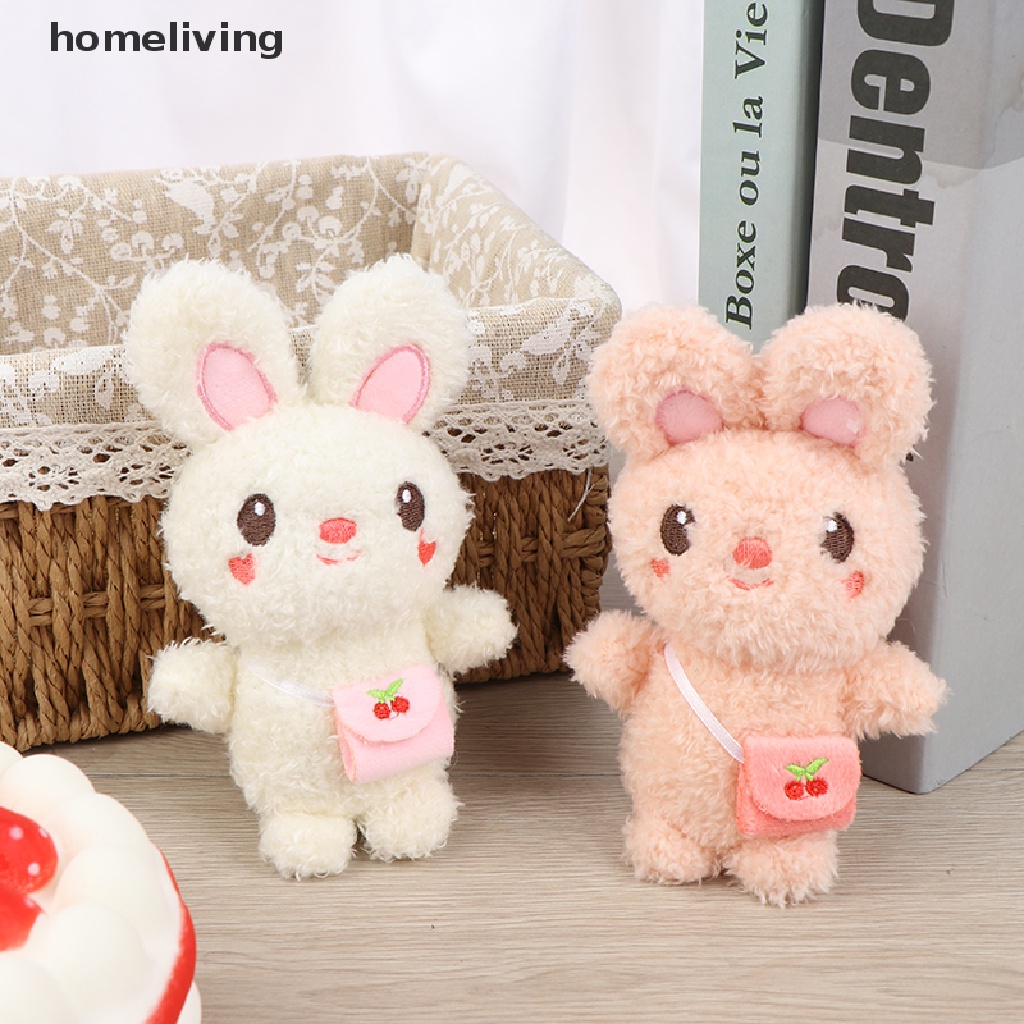 Móc Khóa Thỏ Nhồi Bông 13CM Đáng Yêu