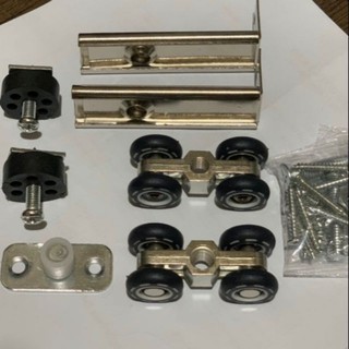 Bxe lùa treo 4 bánh cửa nhôm/sắt