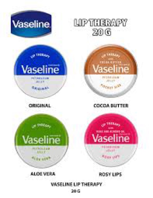 Son dưỡng môi Vaseline hộp thiếc