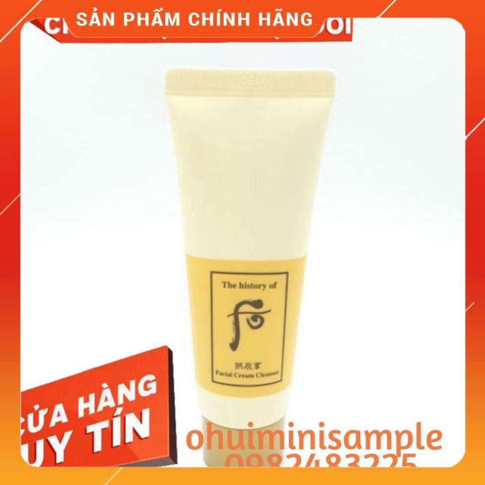 Kem tẩy trang Whoo Vàng Cream Cleanser 40ml