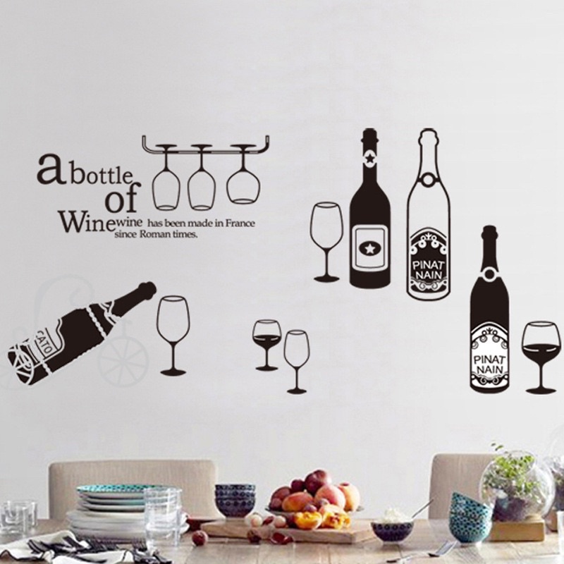 Decal dán tường đèn meo và đèn cây