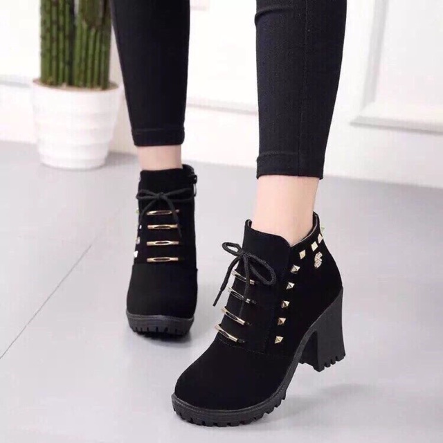 Giày boot nữ cổ cao siêu hot