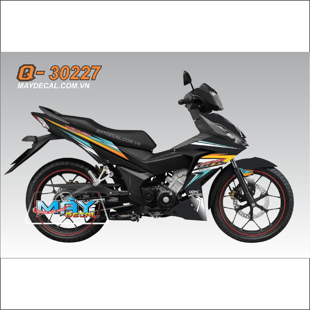 Tem Rời Winner GTR đen (J)
