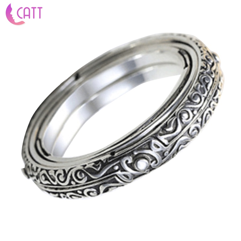 Set 2 nhẫn cặp tạo hình quả cầu thiên văn vũ trụ hợp thời trang cho cặp đôi
