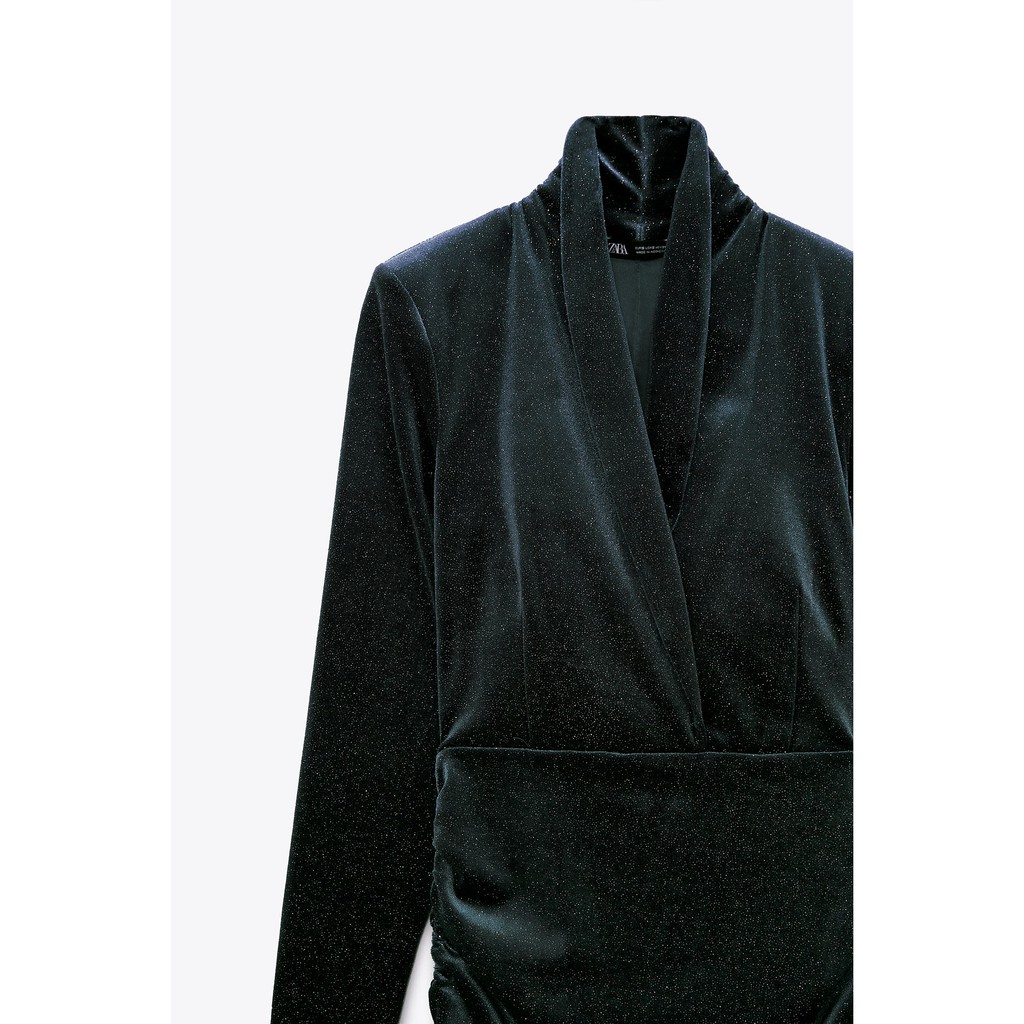 Váy Zara nhung lấp lánh auth