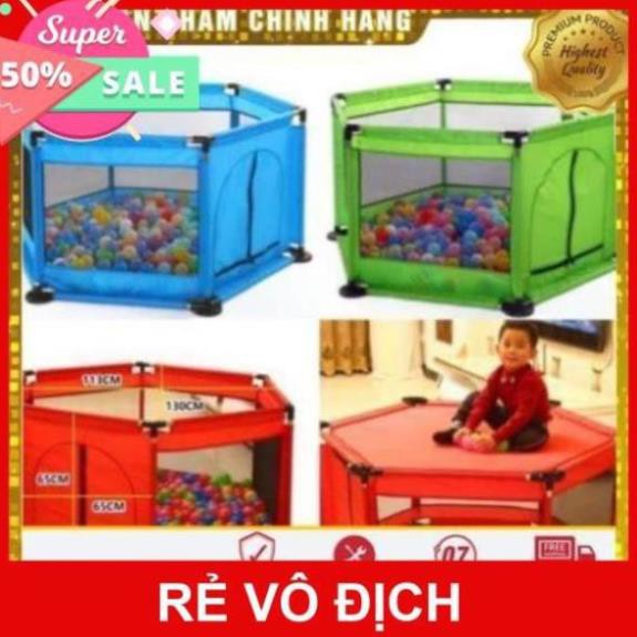 Cũi nhà banh inox lục giác tặng kèm 20 banh